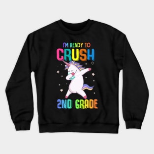 Tee - Unicorn I'm ready to crush 2ND Grade 2020 Crewneck Sweatshirt